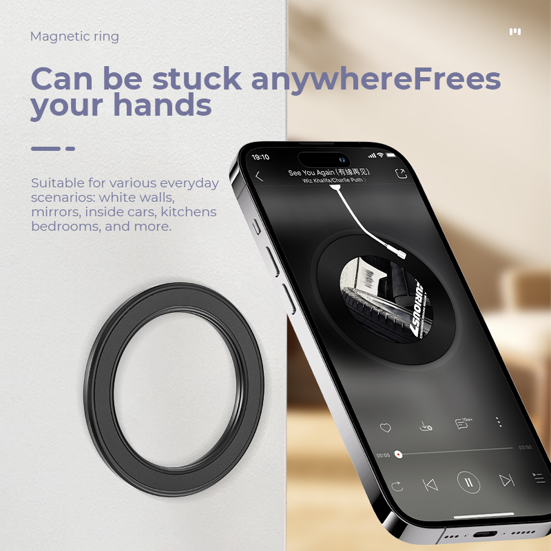 Phone Accessories - For Magsafe Strong Magnetic Ring Phone