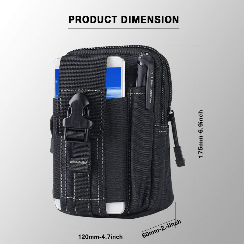 Tactical Molle Belt Pouch Mili - огляд і ціна Phone Accessories