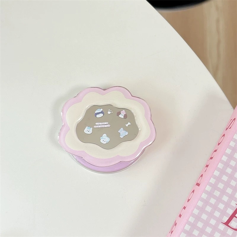 Kawaii Ins Mirror Pop Socket T - огляд і ціна Phone Accessories Cute