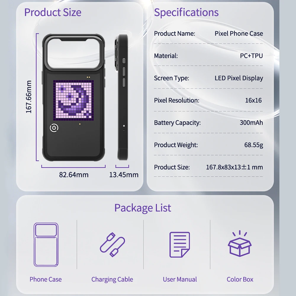 DIY Mode with APP Image Screen - огляд і ціна Phone Accessories Usa