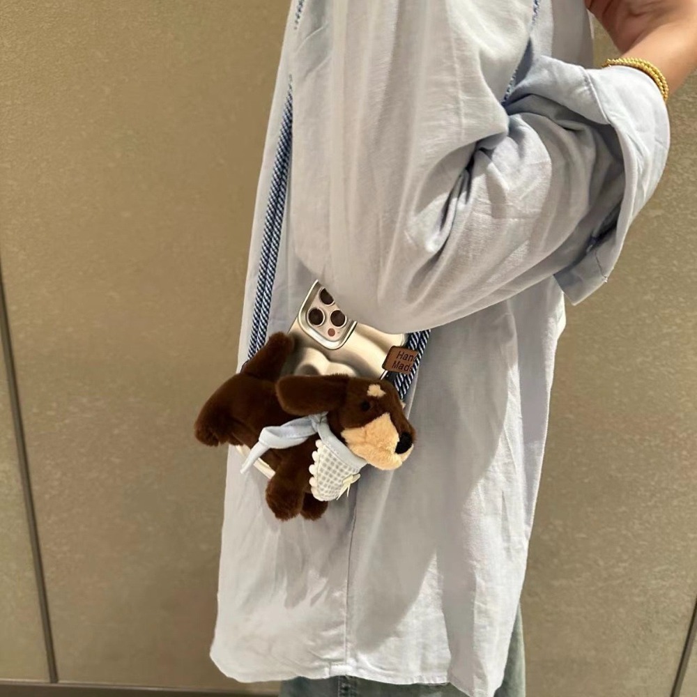 Cute Cartoon Dachshund Plush D - огляд і ціна Phone Accessories Cute