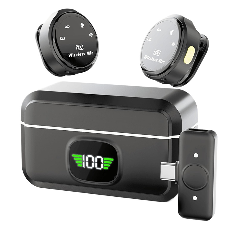 Wireless Lavalier Microphone f - огляд і ціна Type C Adapter