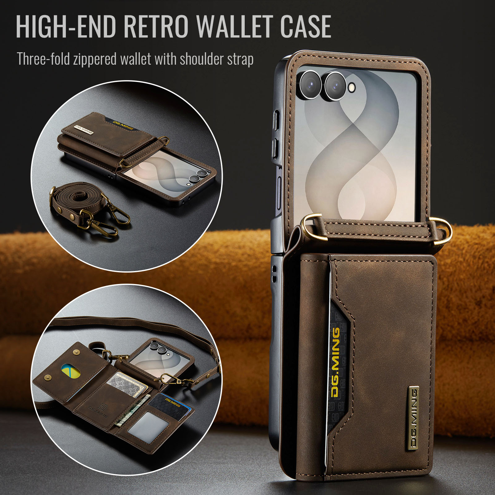 Crossbody Wallet Leather Phone - огляд і ціна Phone Accessories Hippers