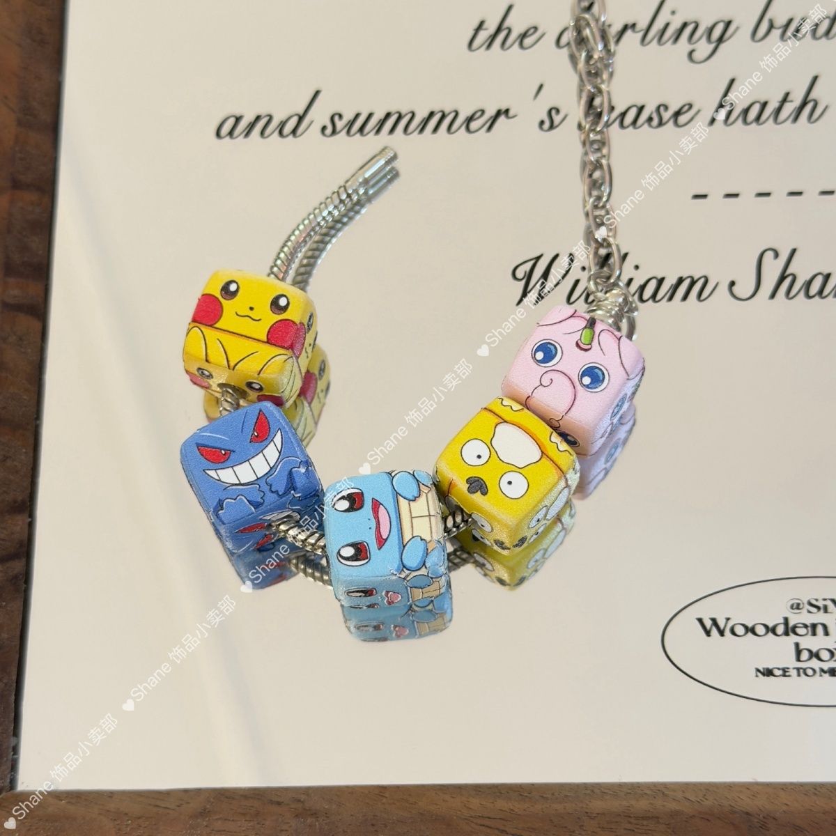10pcs for Pikachu through-hole - огляд і ціна Phone Accessories Beads