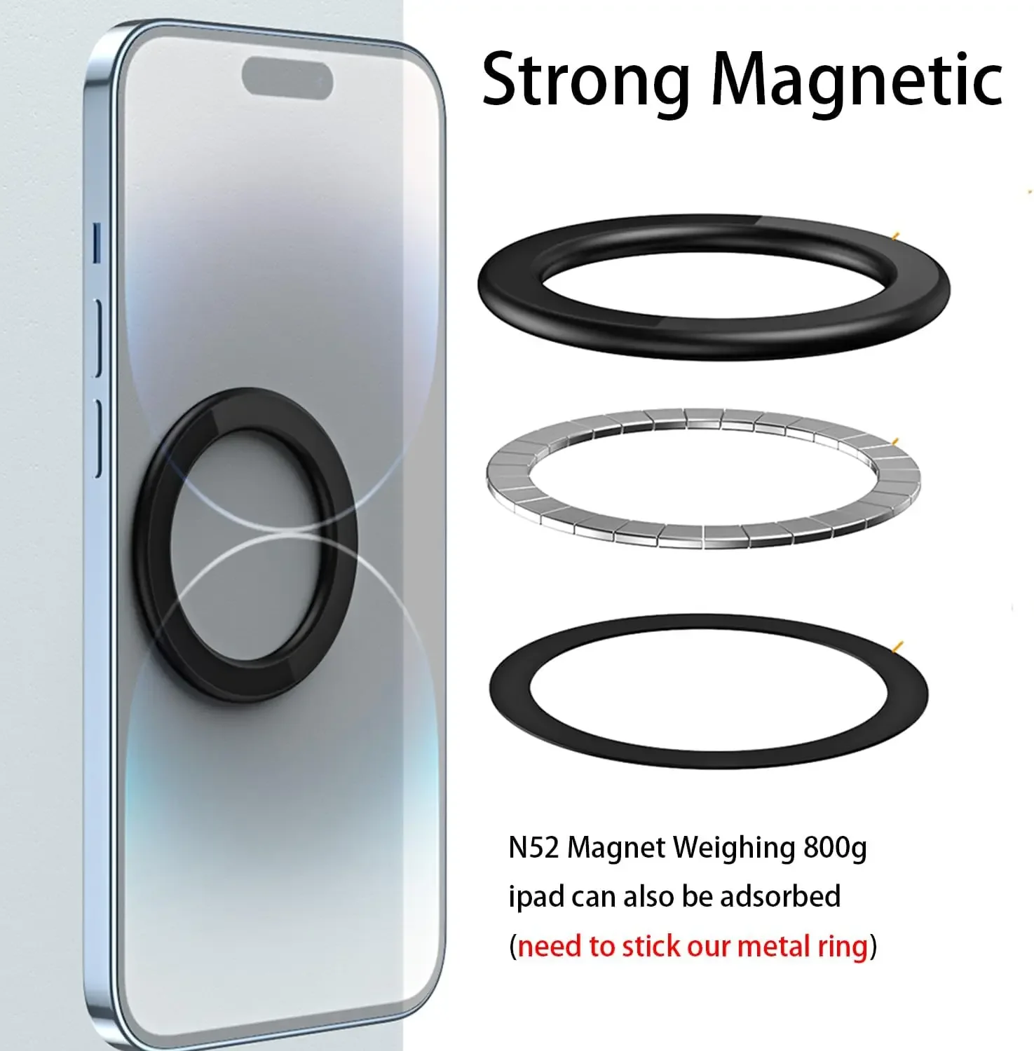 For MagSafe Magnetic Ring Hold - огляд і ціна Phone Accessories