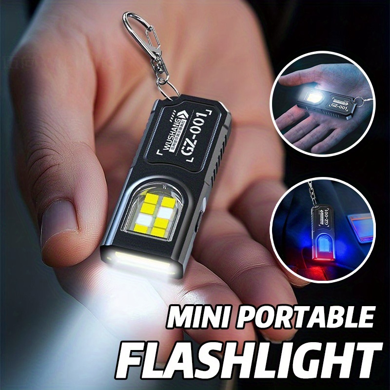Powerful Mini COB LED Keychain - огляд і ціна Type C Adapter