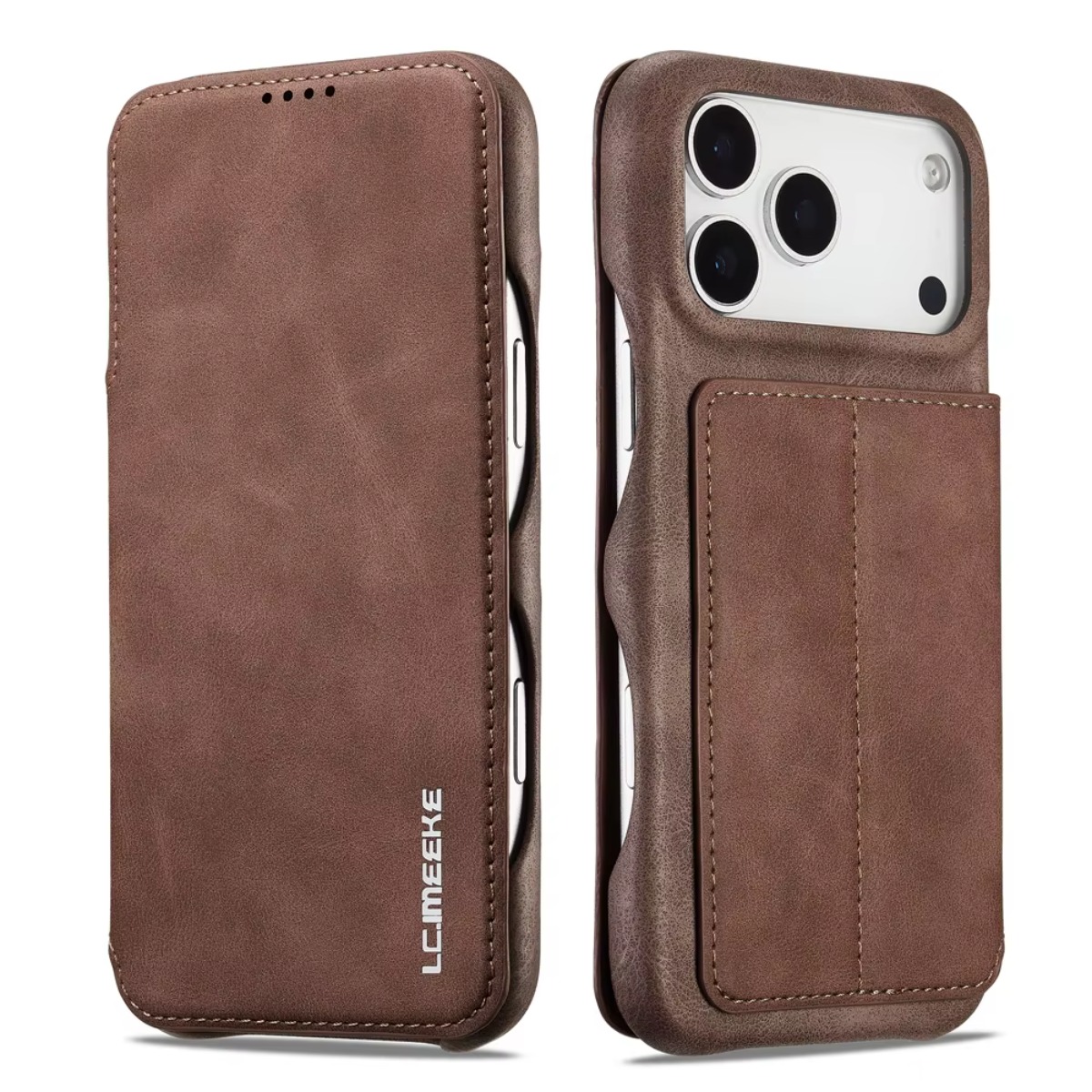 Leather Wallet Magnetic Flip C - огляд і ціна Phone Accessories Hippers