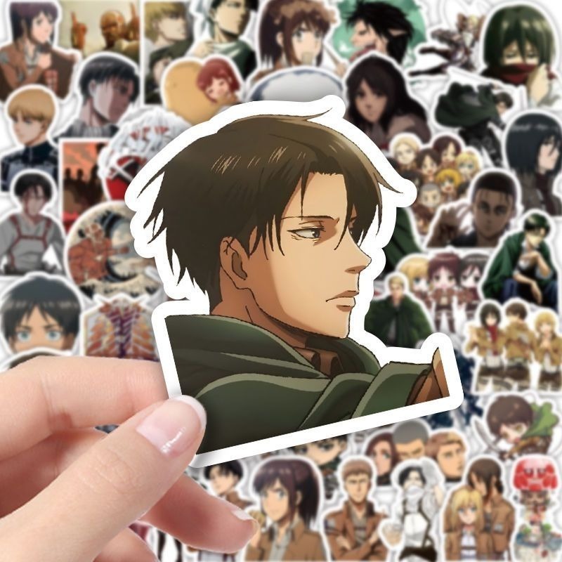 60Pcs Attack on Titan Anime St - огляд і ціна Phone Accessories Cute