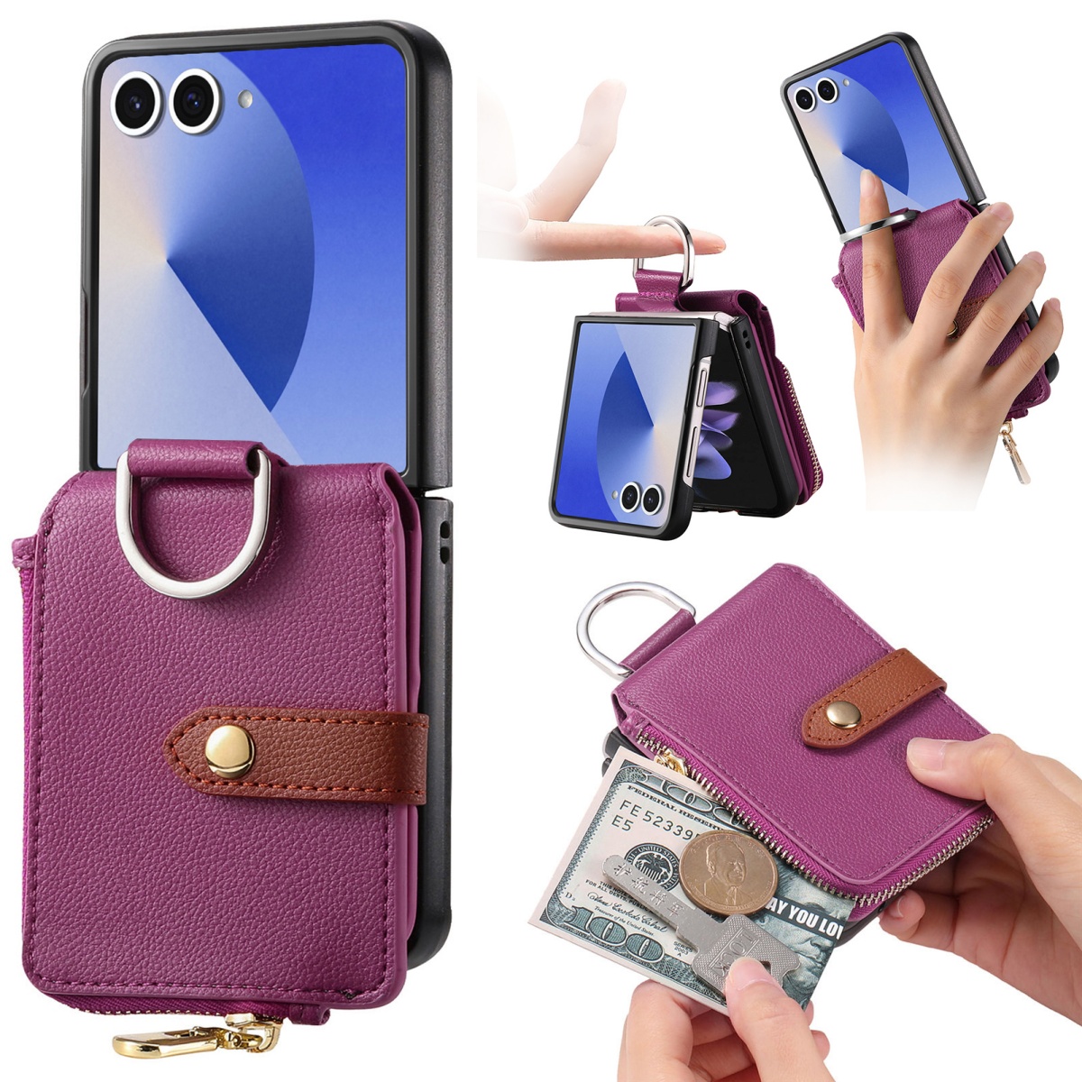 Luxury Card Holder Phone Case  - огляд і ціна Phone Accessories Hippers