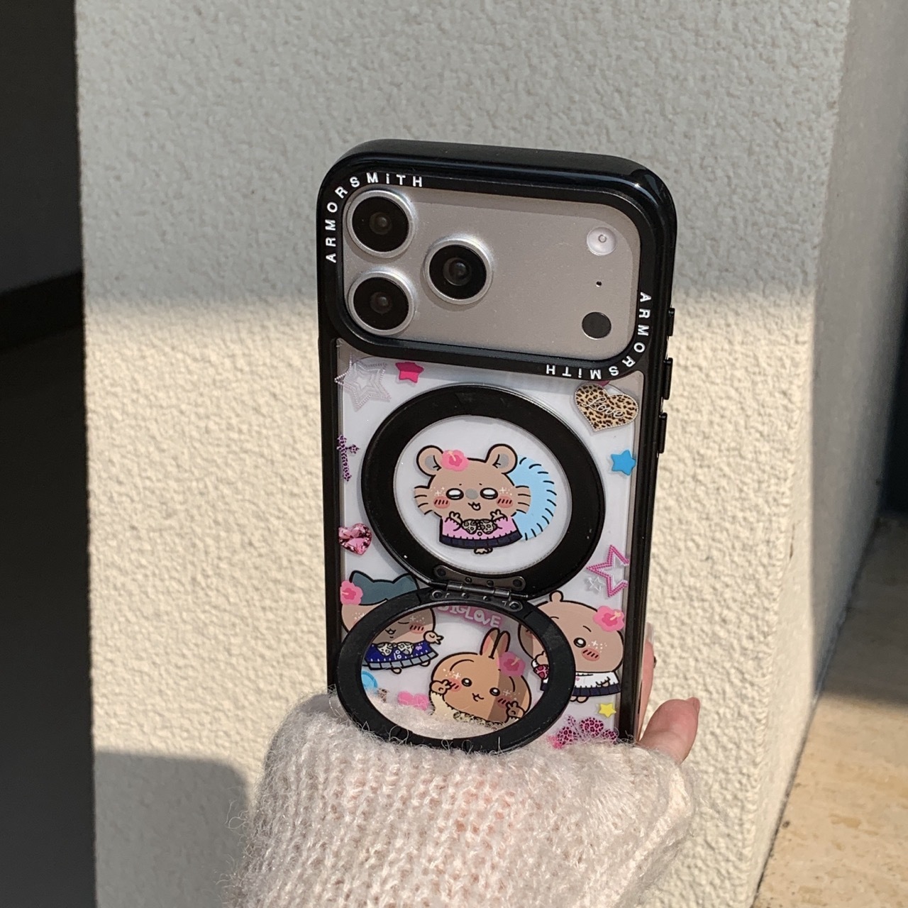 Cute Usagi Hachiware Acrylic P - огляд і ціна Phone Accessories Beads