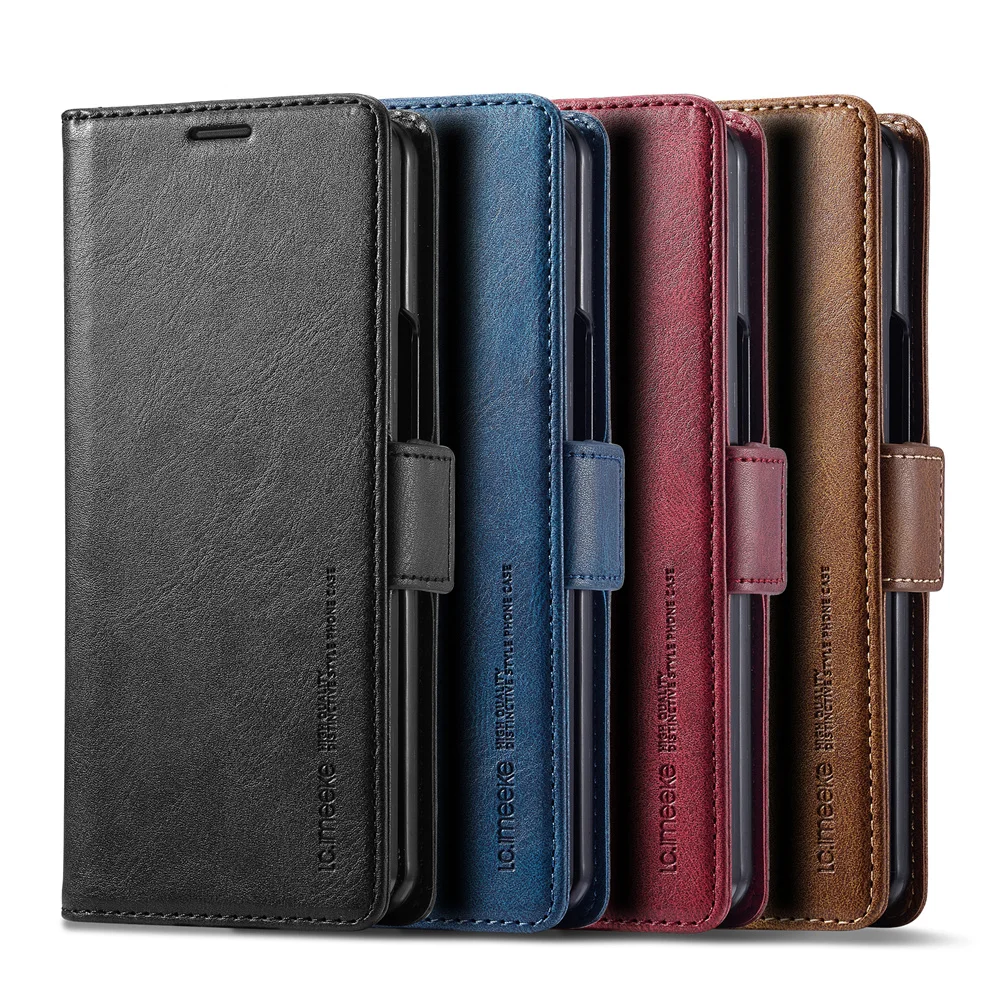 Leather Wallet Phone Case For  - огляд і ціна Phone Accessories Hippers
