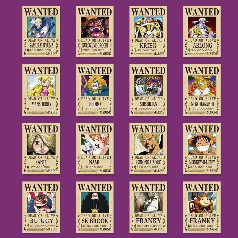 One Piece Sticker 140Pcs Wante - огляд і ціна Phone Accessories Poster
