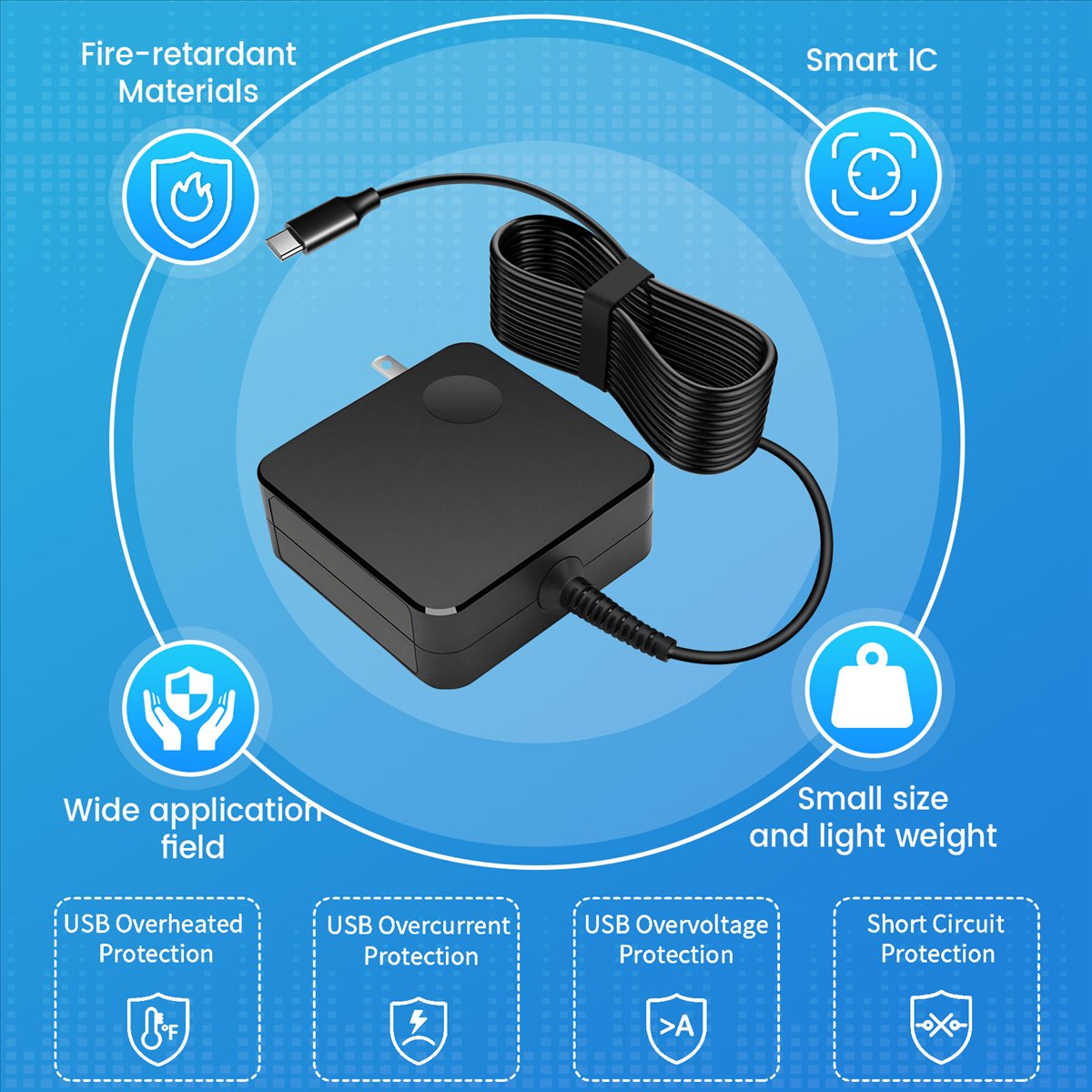Suitable for Square Notebook P - огляд і ціна Type C Adapter