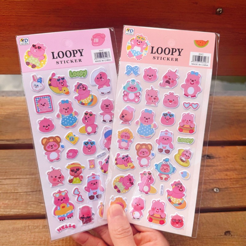 New Pororo Anime Cute Loopy 3D - огляд і ціна Phone Accessories Cute