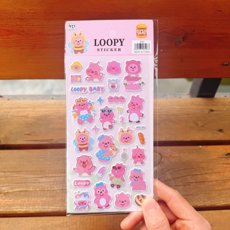 New Pororo Anime Cute Loopy 3D - огляд і ціна Phone Accessories Cute