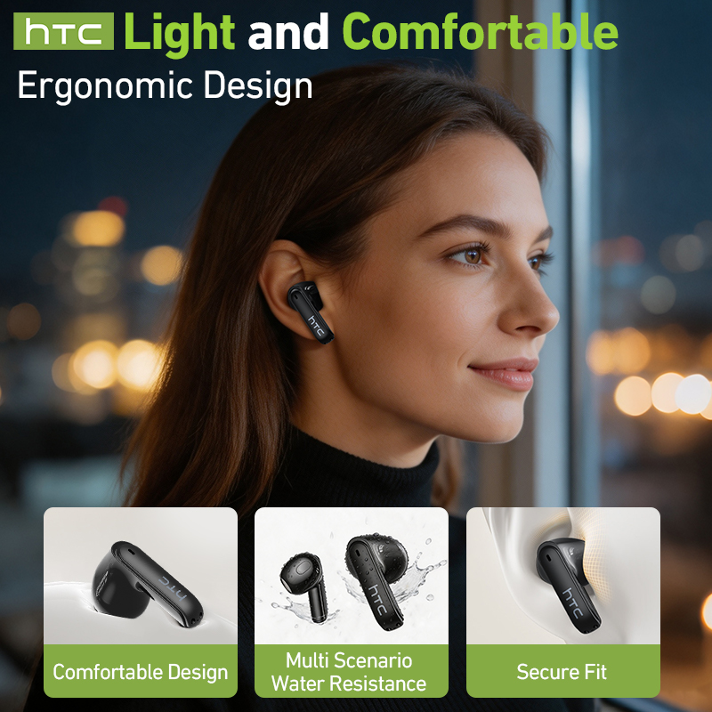 hTC Wireless Gaming Earbuds LC - огляд і ціна Type C Adapter