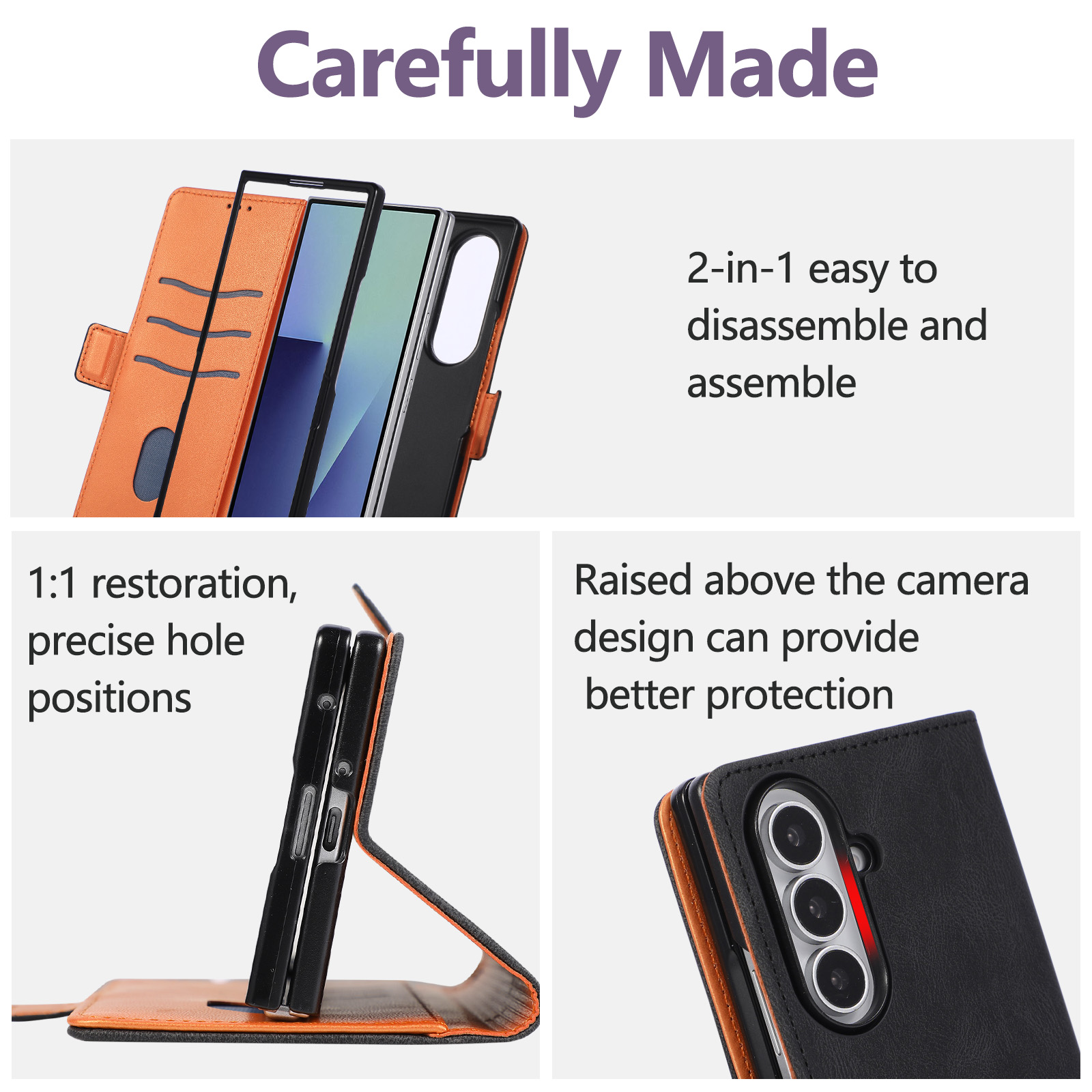 Flip Retro Leather Wallet Phon - огляд і ціна Phone Accessories Hippers