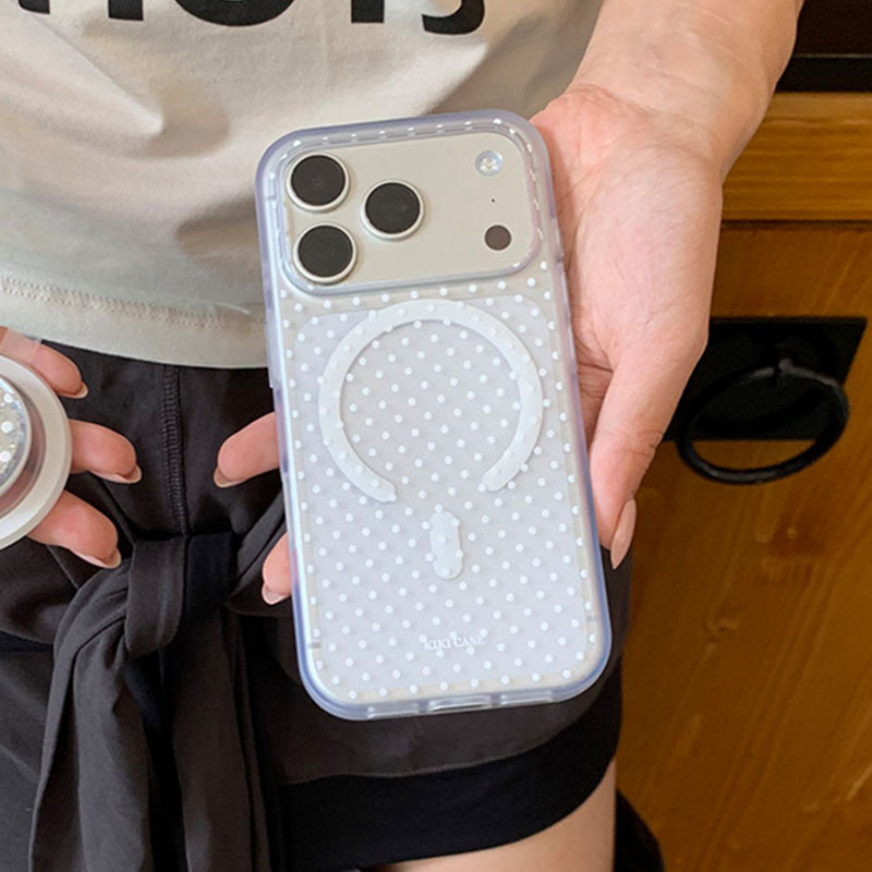 Ins Minimalist Polka Dots For  - огляд і ціна Phone Accessories Magnetic