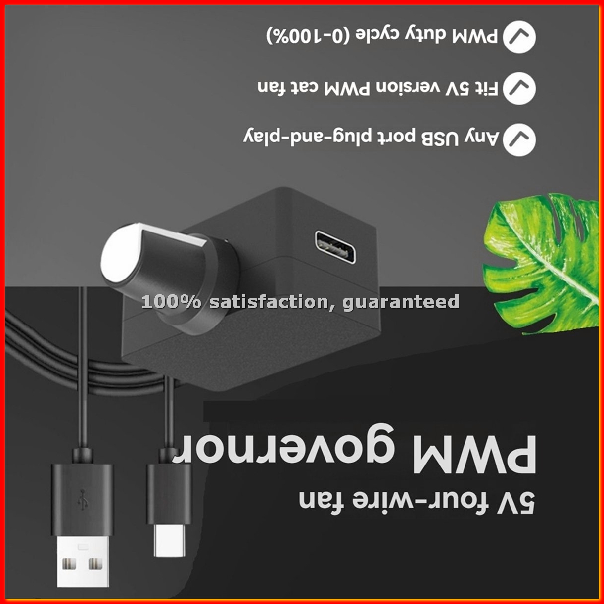 PWM Speed Controller 5V 4Pin P - огляд і ціна Type C Adapter