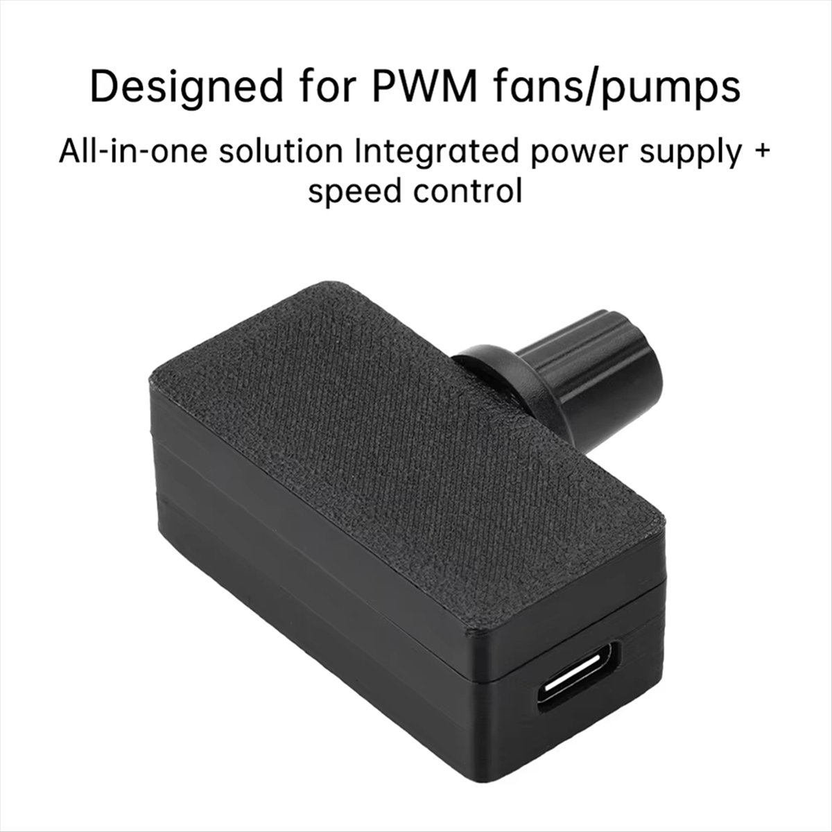 PWM Speed Controller 5V 4Pin P - огляд і ціна Type C Adapter